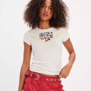 FREE PEOPLE Wild Country Tee XL